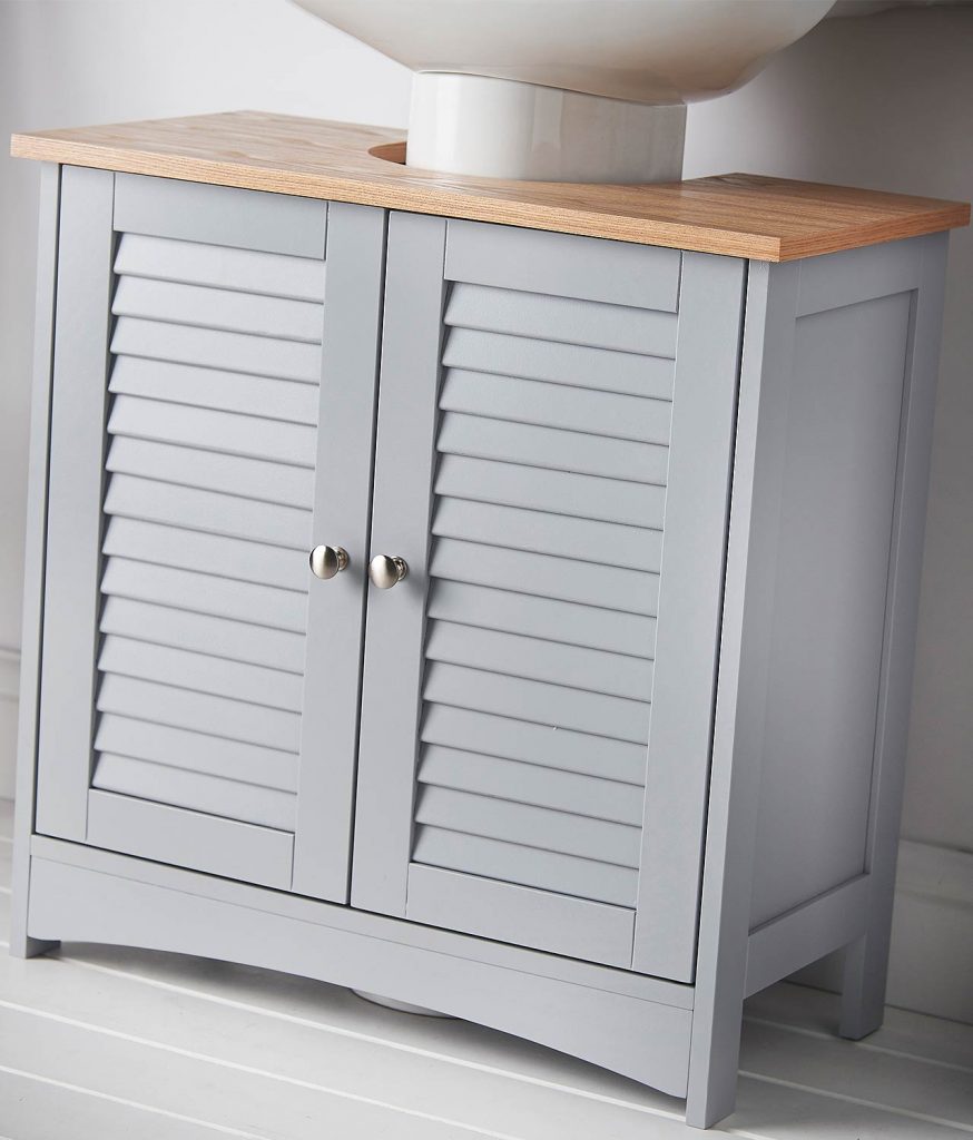 Atlanta Grey Bathroom 3-Piece Furniture Storage Set