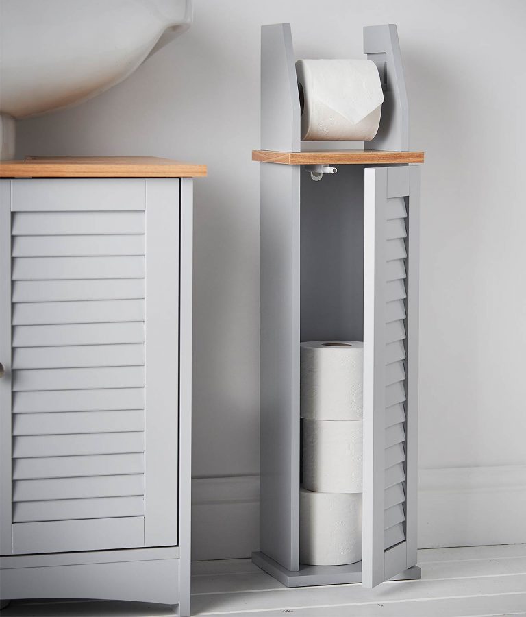Atlanta Grey Bathroom 3-Piece Furniture Storage Set