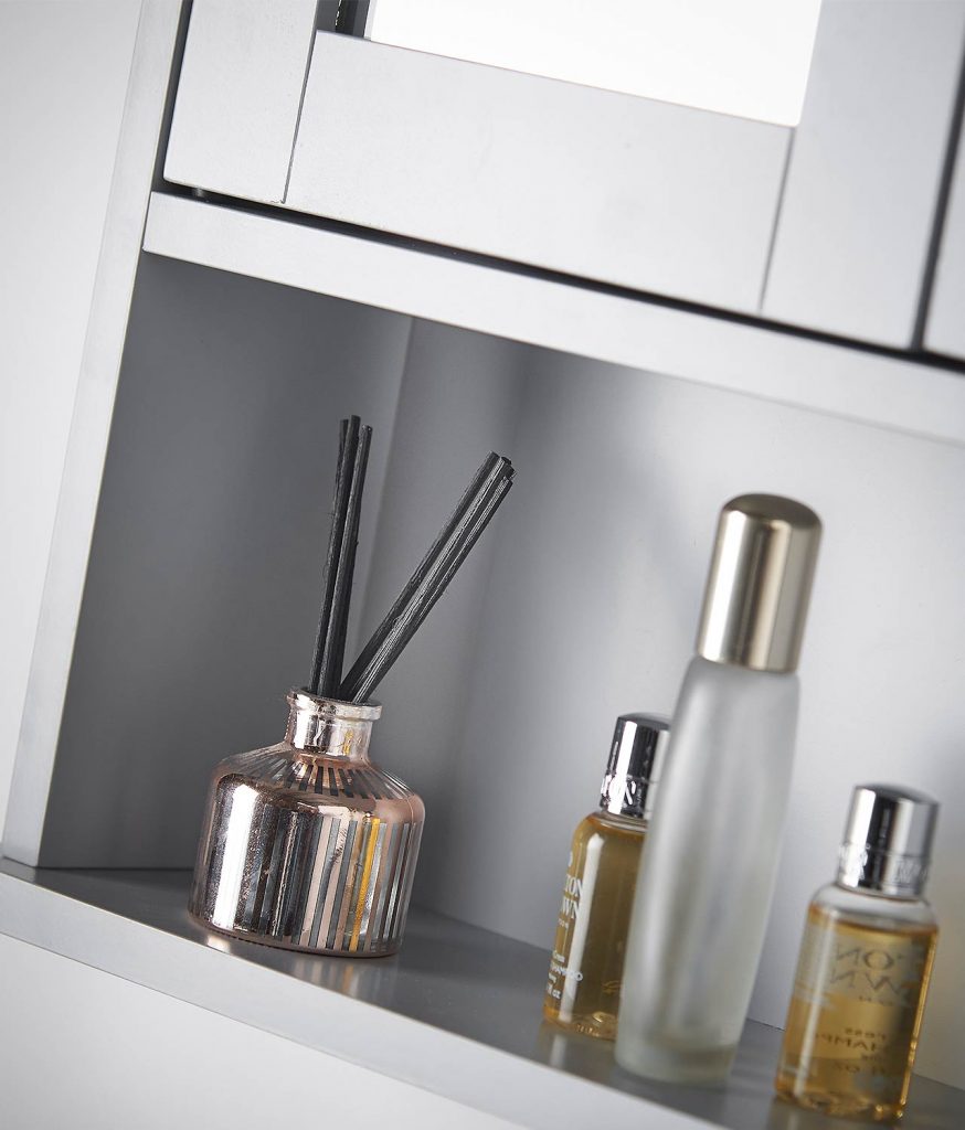 Atlanta Grey Bathroom 3-Piece Furniture Storage Set