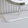 Olivia White Dressing Table with Touch Sensor LED Mirror