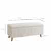 Wren Ivory Bouclé Storage Ottoman