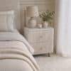 Elodie Ivory Bouclé Bedside Table