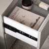 Alma Mocha Bedside Table